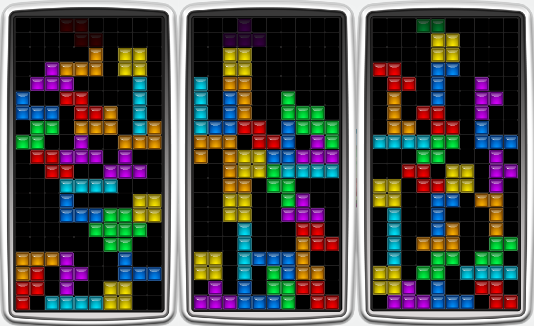 Porosity, Tetris, and de-fluffification
